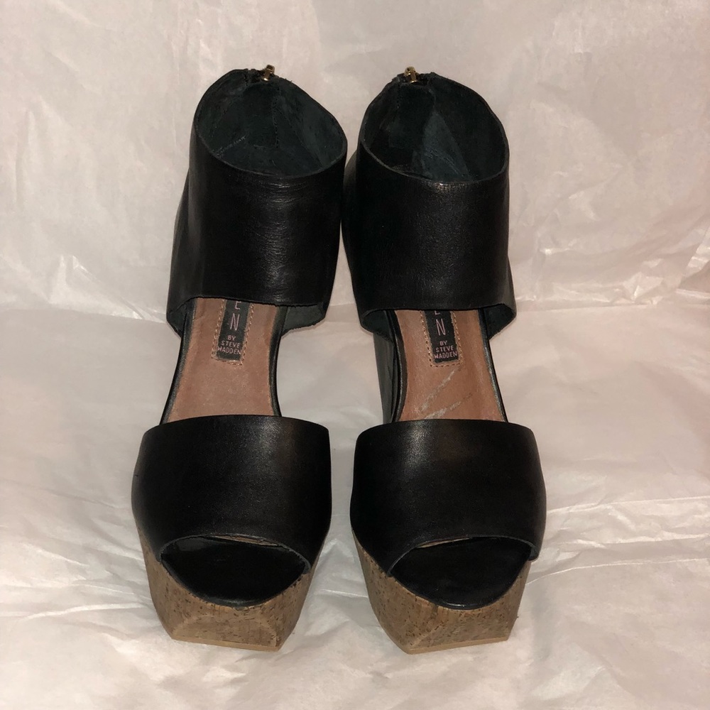 Steven by Steve Madden Colorblocked Wedges